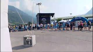 Dimaro: file lunghissime di tifosi azzurri per entrare all'allenamento del Napoli