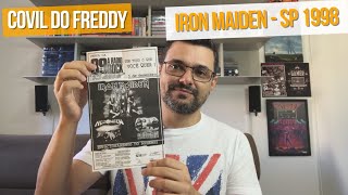 Iron Maiden - SP 05/12/1998 - 25 Anos! Perrengue em shows!