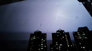 實時：香港超強雷電 （連續閃電超過30分鐘）