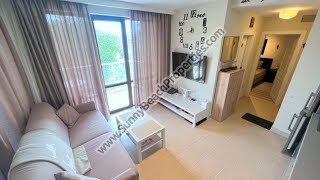 Luxury furnished 1-bedroom apartment for sale Tarsis Club & SPA Sunny Beach Bulgaria