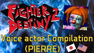 Fighter Destiny 2 (Nintendo 64) - PIERRE Voice actor Compilation