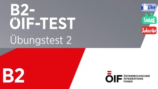 B2 ÖIF-Übungstest 2