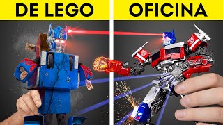 Banheiro Astro Juggernaut VS Lego Titã! De Lego e Lixo a um Verdadeiro Skibidi Toilet! 🚽😱