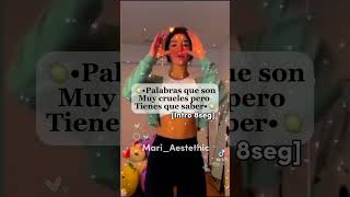 🍈Palabras que son muy crueles pero debes de saber🍈#short#aestethic#like#viral