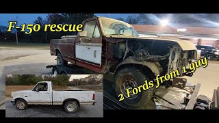 Barn finds 1990 and 1995 FORD f -150 Will they Run. Will it run. Pt.1 Ep.601 #willtheyrun #fordf150