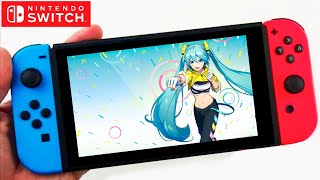 Fitness Boxing Feat Hatsune Miku Nintendo Switch Gameplay