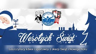 Leszczyńscy sportowcy i kibice z okazji Świąt i Nowego Roku!