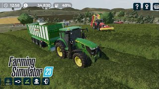 Fs23 yeni ot toplama makinesi almak / Farming simulator 23