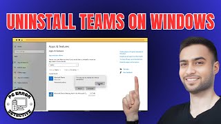 How to Uninstall Teams on Windows 10