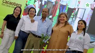 Cafeteros y cacaocultores certificaron sus competencias laborales