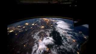 Around the Earth in 60 seconds. What does lightning look like from space - VIDEO