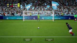 Efootball 2024 - Argentina vs Francia - Penales