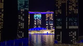 Marina Bay Sands at Night Singapore ✨️😍 🇸🇬 #travel #singapore