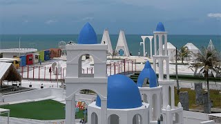 Santorini sekarang udah ada di cianjur nih xixi welcome to karang potong ocean view😍