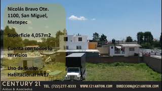 Terreno en Venta en San Miguel, Metepec, Edo. México