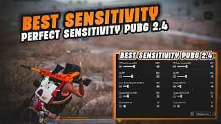 New Best Sensitivity settings for Pubg | Perfect Sensitivity and Control Code Pubg 2.4 Update 🔥