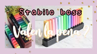 REVIEW SET DE ESCRITORIO STABILO BOSS/ VALEN LA PENA ??