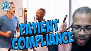 NPTE Practice Questions: Patient Compliance