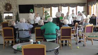 Happy Memories at Silver Palms in Mt  Pleasant, Iowa  St  Patrick's 2022