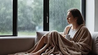 Gentle Sound of Rain | Rain on window | Relaxing Rain Sound for Deep Sleep