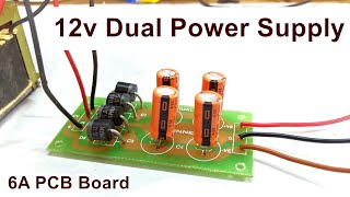 12v Dual Power Supply Make Using the Centre Tapped Transformer | POWER GEN