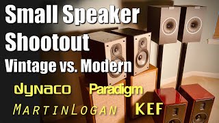 Small Bookshelf Speaker Shoot Out: Vintage Vs. Modern