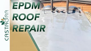 Using Roof Coatings to Repair Difficult Roofs (EPDM)