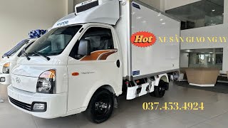 HYUNDAI NEW PORTER H150 THÙNG ĐÔNG LẠNH || Xe sẵn giao ngay - 037.453.4924