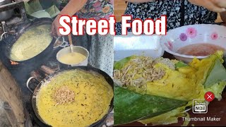 Banh Chao As a lunch snack with delicious Street food in Cambodia