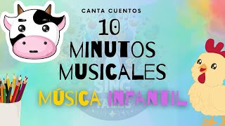 Mix de 10 minutos de canciones infantiles | música didáctica | 10 min Spanish Songs for Kids