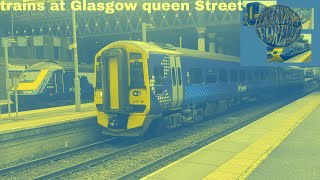 trains at Glasgow queen Street 5/7/23