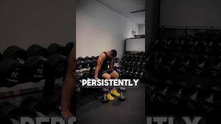 Persistence leads to greatness #motivation #shorts