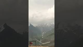 Rohtang Pass 🗻🌨 #trending #viral #travel #shorts #youtube #manali #hills #mountains #ytshorts #yt