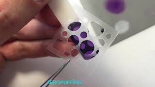 Aeropuffing Nail Art Tutorial: Aero Bubbles