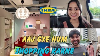 AAJ GYE HUM SHOPPING KARNE IKEA JAPAN || Indian Couple in Japan || Japan Life || indian in japan