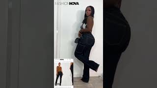 FASHION NOVA JEANS OUTFITS #shorts #fashionnova #BEAUTYBYGBEMI