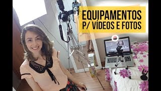 Equipamentos para gravar vídeos no youtube