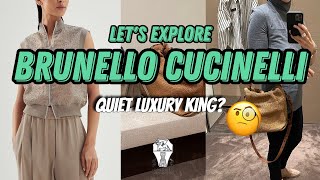 Let's Explore Brunello Cucinelli | Try Ons and First Impressions | Quiet Luxury King?