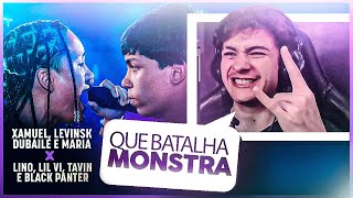 HERO REAGINDO A TAVIN, LINO, LIL VI E BLACK PANTER x XAMUEL, MARIA, LEVINSK E DUBAILE | BDN RAGNAROK