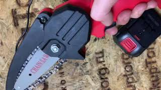 Цепная мини пила аккумуляторная 21В Chainsaw