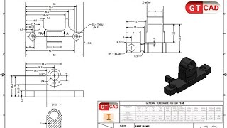 🚀Part10 :Shaft Fixture #autodesk_inventor #gt_caad #gt_cad #telescope_project  #frame #gtcaad