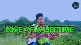 Love Of A Lifetime guitar fingerstyle cover by Regene Nueva