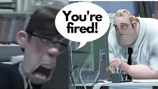 You're Fired! - The Incredibles Meme