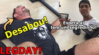 O líder DESABOU nesse LEGDAY! *Técnicas de isometria e rest and pause!*