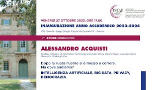 INAUGURAZIONE ANNO ACCADEMICO ISTAO 2023-2024