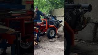 Beast mode log splitter ￼