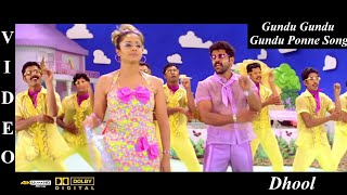 Gundu Gundu Gundu Ponne - Dhool Tamil Movie Video Song 4K Ultra HD Blu-Ray & Dolby Digital Sound 5.1