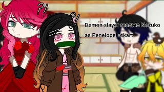 Demon slayer react to Nezuko as... || Au stuff