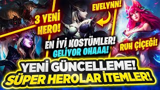 WİLD RİFT: YENİ GÜNCELLEME 4.4! 3 YENİ EFSANE HERO! EJDER SİSTEMİ DEĞİŞİYOR YENİ İTEMLER! @shimawr