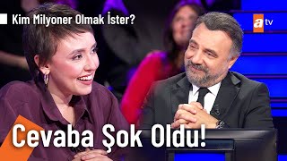 Ecem Buse Altınoğlu 100 bin TL değerindeki soruda çıkan cevaba çok şaşırdı...